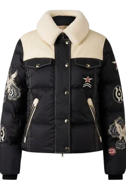 Outlet Amia Heritage Shearling & Down Functional Ski Jacket Women Ski Jackets