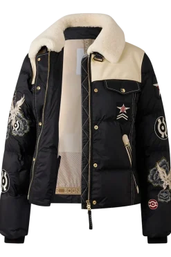 Outlet Amia Heritage Shearling & Down Functional Ski Jacket Women Ski Jackets