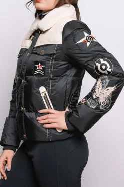 Outlet Amia Heritage Shearling & Down Functional Ski Jacket Women Ski Jackets