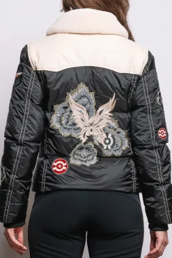 Outlet Amia Heritage Shearling & Down Functional Ski Jacket Women Ski Jackets