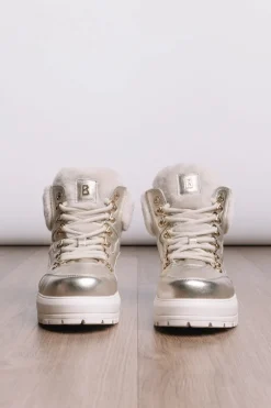 Clearance Antwerp Metallic Leather Shearling Boots Women Après Ski|Boots & Handbags