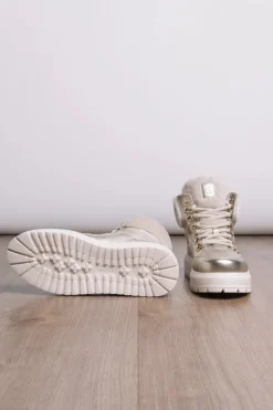Clearance Antwerp Metallic Leather Shearling Boots Women Après Ski|Boots & Handbags