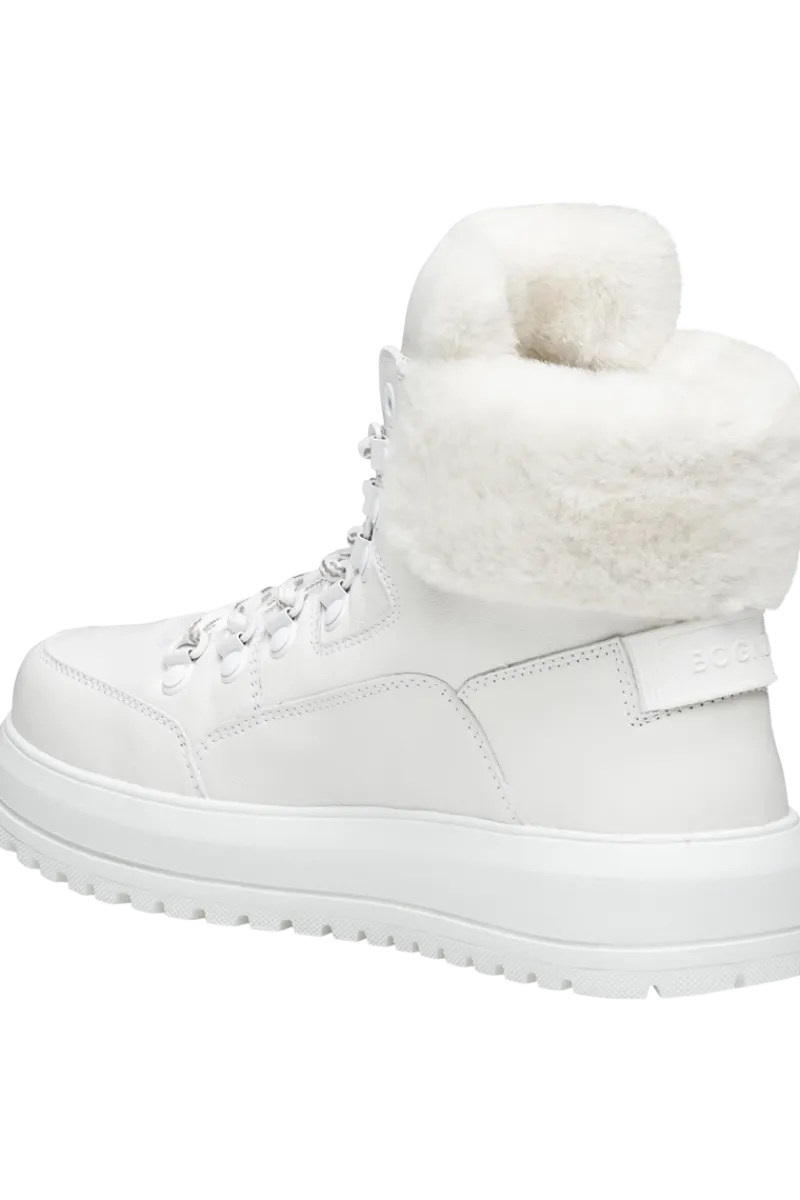 Hot Antwerp Nappa Leather Shearling Boots Women Après Ski|Boots & Handbags
