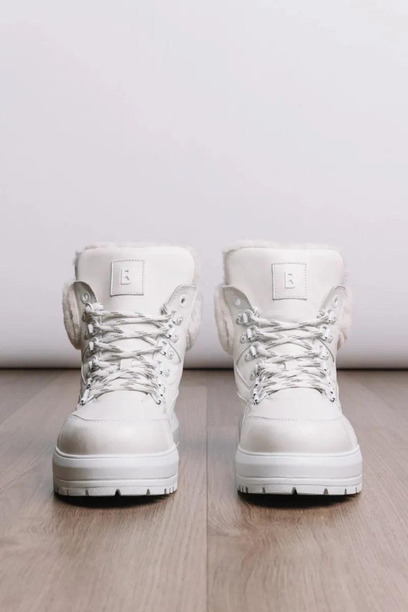 Hot Antwerp Nappa Leather Shearling Boots Women Après Ski|Boots & Handbags