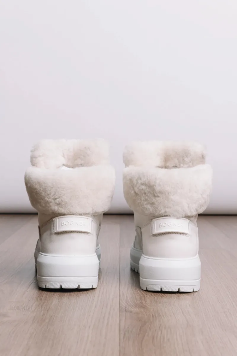 Hot Antwerp Nappa Leather Shearling Boots Women Après Ski|Boots & Handbags