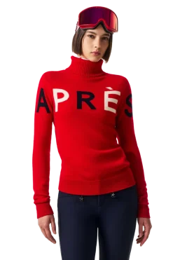Sale Après Merino Wool Sweater Women Ski Layers