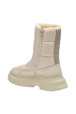 New Banff Side-Zip Lug Sole Shearling Boots Women Après Ski|Boots & Handbags