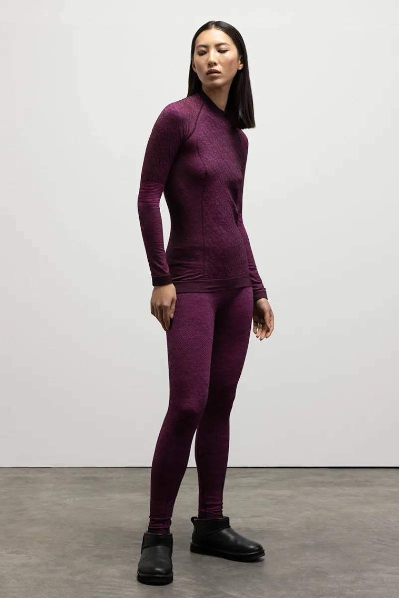 Discount Bright Crewneck Black Wool Knit Sweater Women Ski Layers