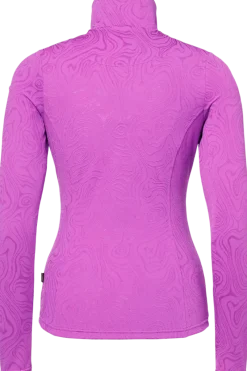 Brina Swirl Jacquard Ski Pully Women Ski Layers