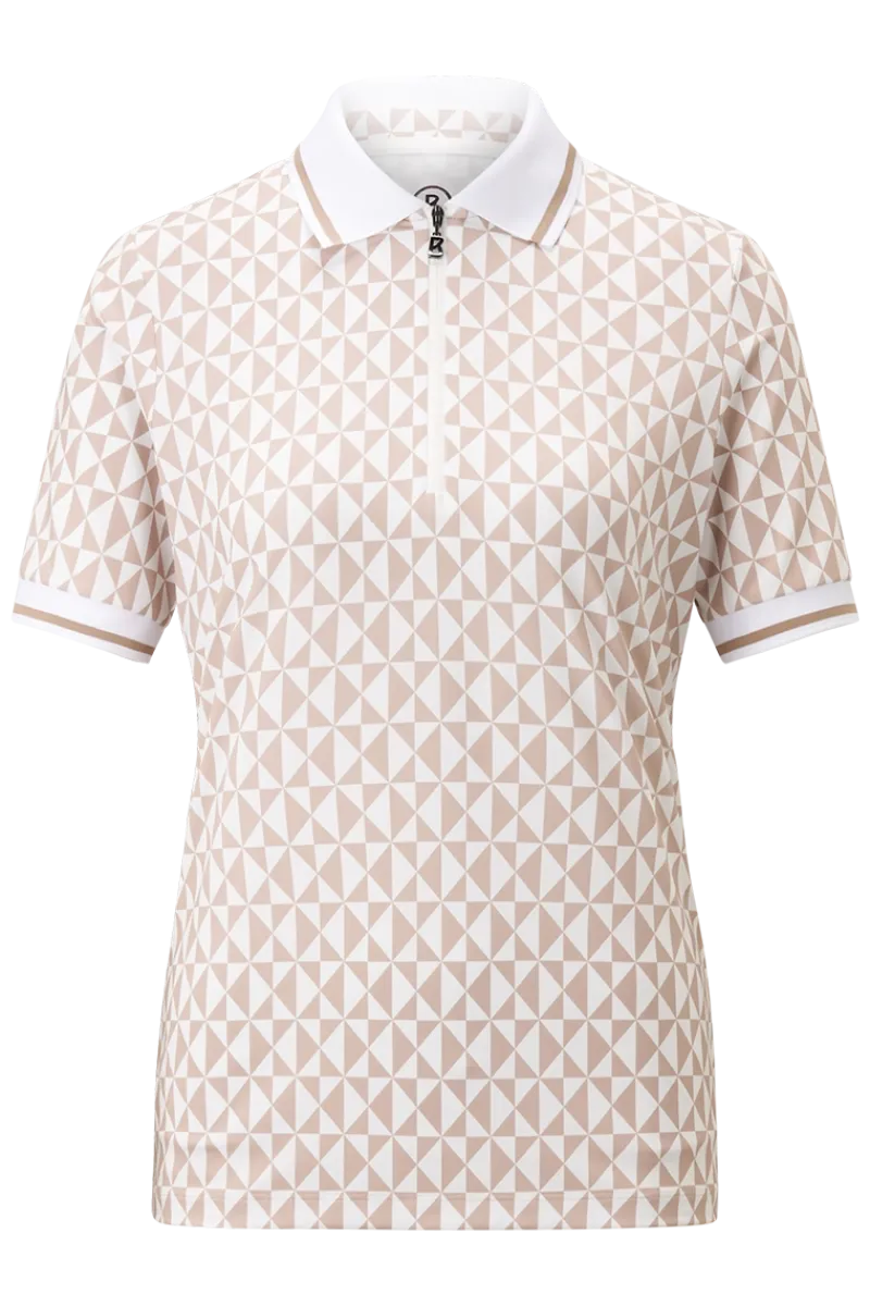 Sale Calista Functional Short-Sleeved Golf Polo Shirt Women All Golf Clothes