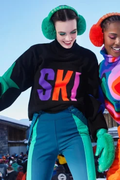 Discount Calore Long Sleeve Knit Sweater Women Ski Layers