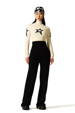Clearance Chalet Merino Wool Knitted Pants Women Après Ski