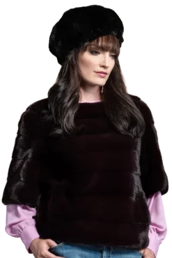 Best Chinchilla Fur Beret Women Hats|Chinchilla