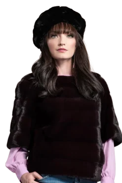 Best Chinchilla Fur Beret Women Hats|Chinchilla