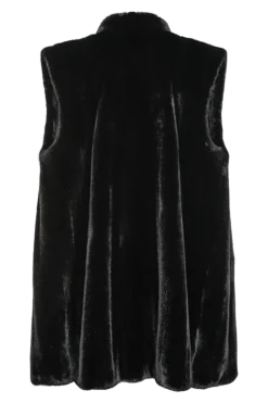 Best Classic Plus Size Vertical Mink Vest Women Mink|Plus Size Furs