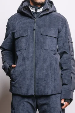 Online Cobe-D Down and Corduroy Ski Jacket Ski Jackets
