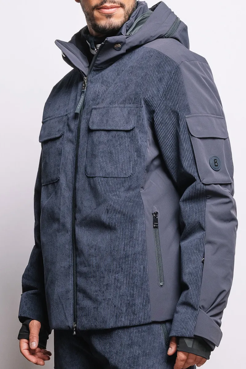 Online Cobe-D Down and Corduroy Ski Jacket Ski Jackets