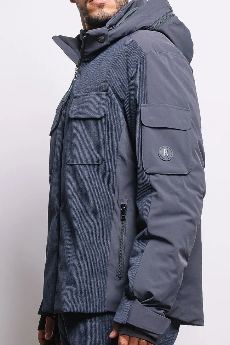 Online Cobe-D Down and Corduroy Ski Jacket Ski Jackets