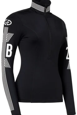 Best Corsa Graphic Print Ski Pully Women Ski Layers