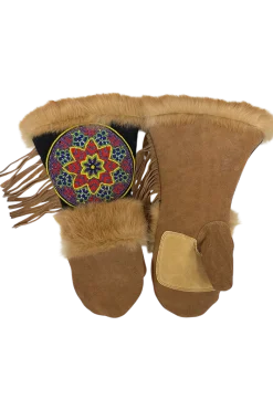 Online Crean Long Cuff Mittens Women Gloves