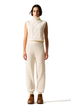 Sale Crystal Merino Wool Joggers Women Après Ski