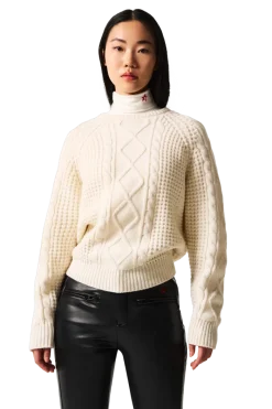 Sale Crystal Merino Wool Sweater Women Après Ski