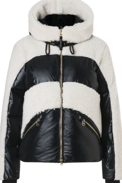 Dana Shearling & Down Ski Jacket Women Ski Jackets