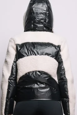 Dana Shearling & Down Ski Jacket Women Ski Jackets