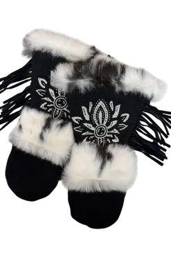 Hot Densmore Long Cuff Mittens Women Gloves
