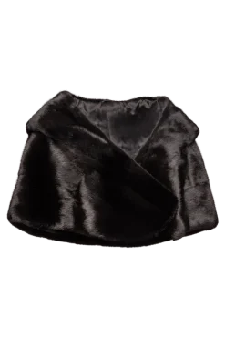 New Elegant - Evening - Horizontal Mink Fur Cape Women Bridal Evening Fur|Mink