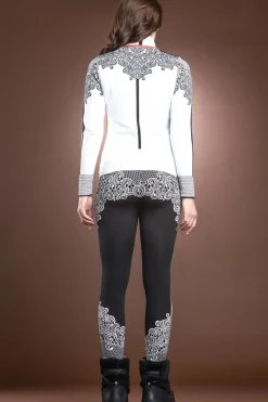 Online Euporia Winter Lace 1/2 Zip Pullover Women Ski Layers