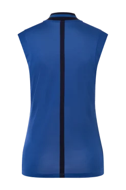 New Eva Sleeveless Half Zip Polo Golf Shirt Women All Golf Clothes