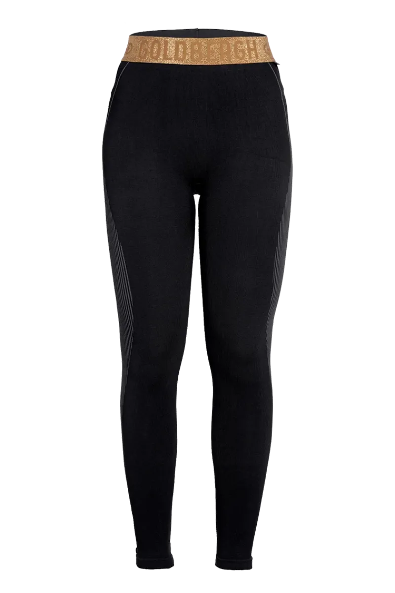 Clearance Furious Seamless Knit Ski Base Layer Tights - Plus Size Women Ski Layers