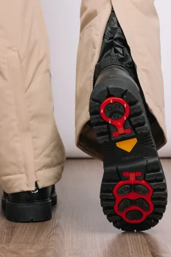 Best Helsinki James Bond 007 Leather Spike Boots Women Lamb|Ski Accessories & Gear