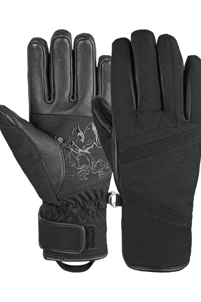 Hilla R-Tex XT Leather Ski Gloves Women Gloves