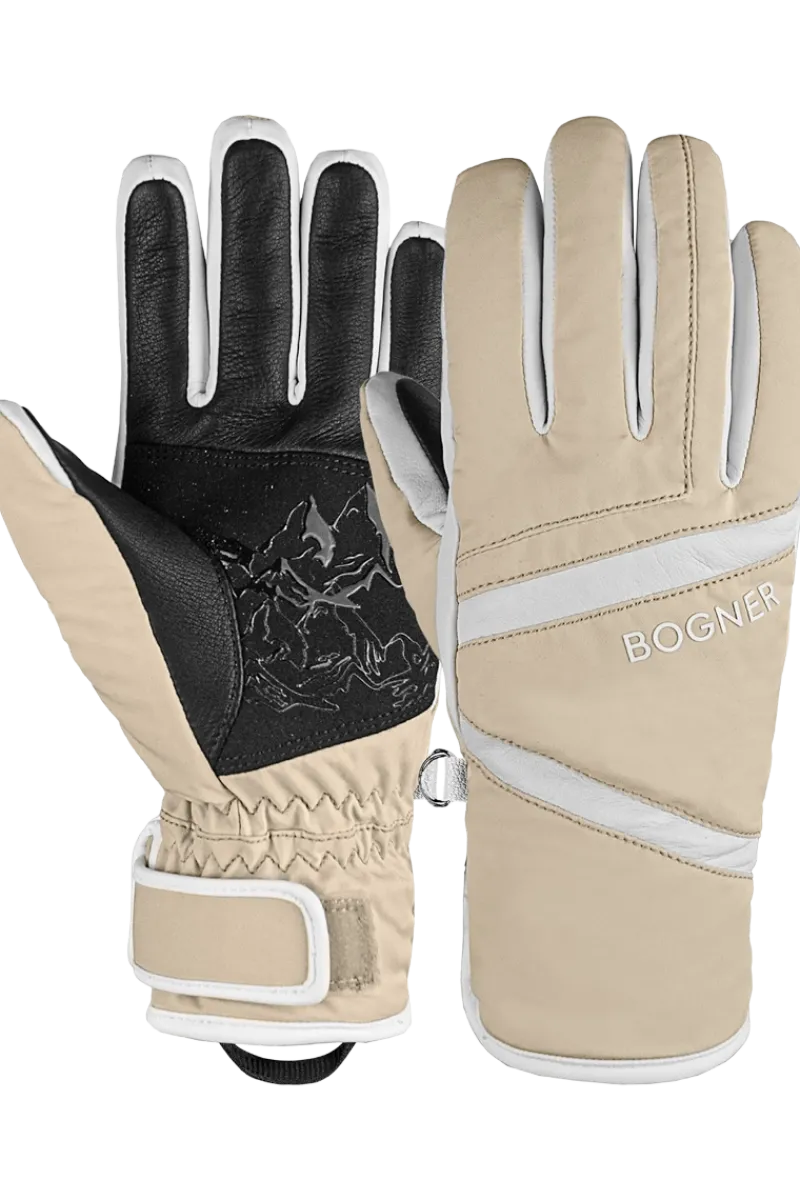 Hilla R-Tex XT Leather Ski Gloves Women Gloves
