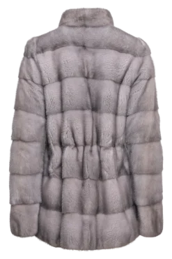 New Horizontal Natural Fur Jacket Women Mink|Fur Jackets