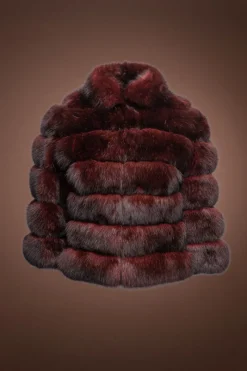 Online Horizontal Sable Fur Bolero Women Fur Jackets