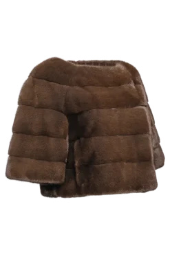 New Horizontal Solid Color Mink Fur Pull - Over - Side Zipper Women Fur Jackets|Mink