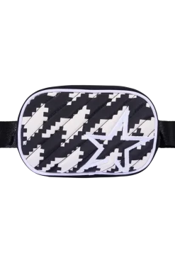 Best Houndstooth Star Belt Bag Women Boots & Handbags