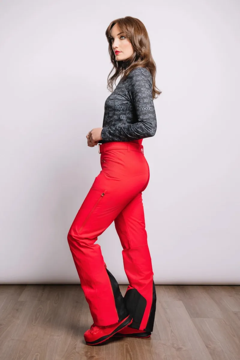 Hot James Bond 007 Insulated Ski Pants Women Ski Pants