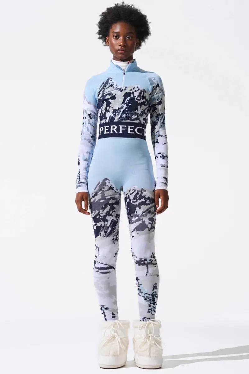 Hot Print Jacquard Leggings Women Ski Layers