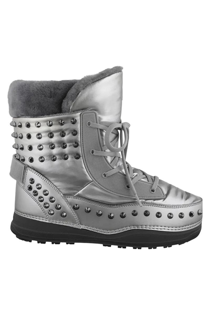 Sale La Plagne Stud Shearling Snow Boots Women Boots & Handbags