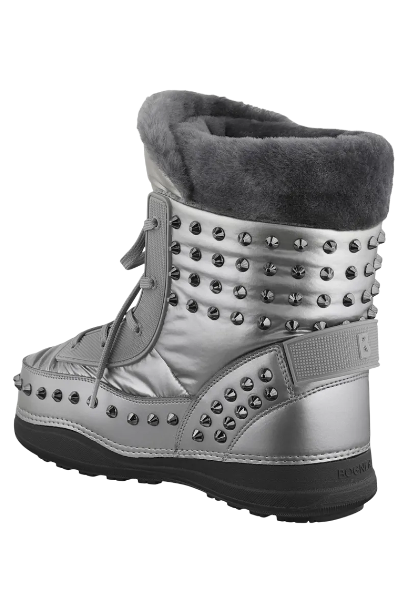 Sale La Plagne Stud Shearling Snow Boots Women Boots & Handbags