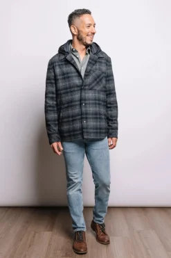 Clearance Larry Plaid Shirt Jacket - Shacket Après Ski