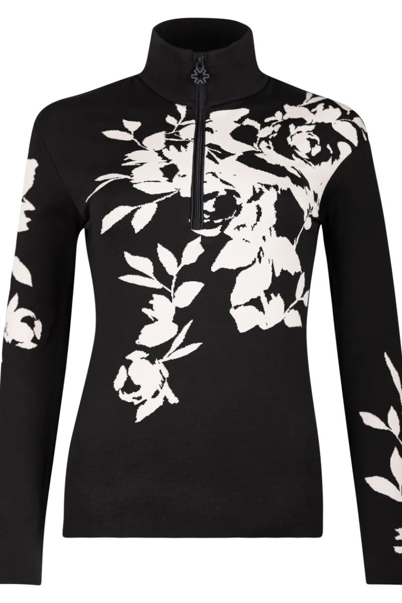 Discount La Thuile Knitted Half Zip First Layer Sweater Women Ski Layers