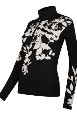 Discount La Thuile Knitted Half Zip First Layer Sweater Women Ski Layers