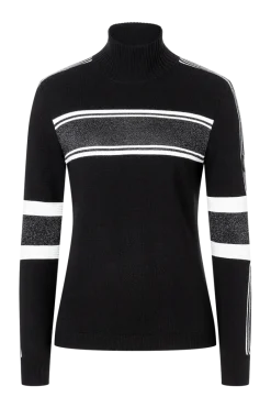 Clearance Lissa Lurex Wool Ski Sweater Women Ski Layers