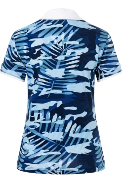 Best Lumi 2 Palm Print Golf Shirt - Women All Golf Clothes