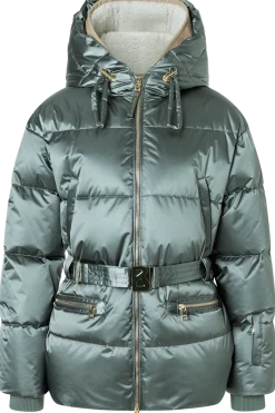 Clearance Lyra Shearling & Down Ski Jacket Women Ski Jackets
